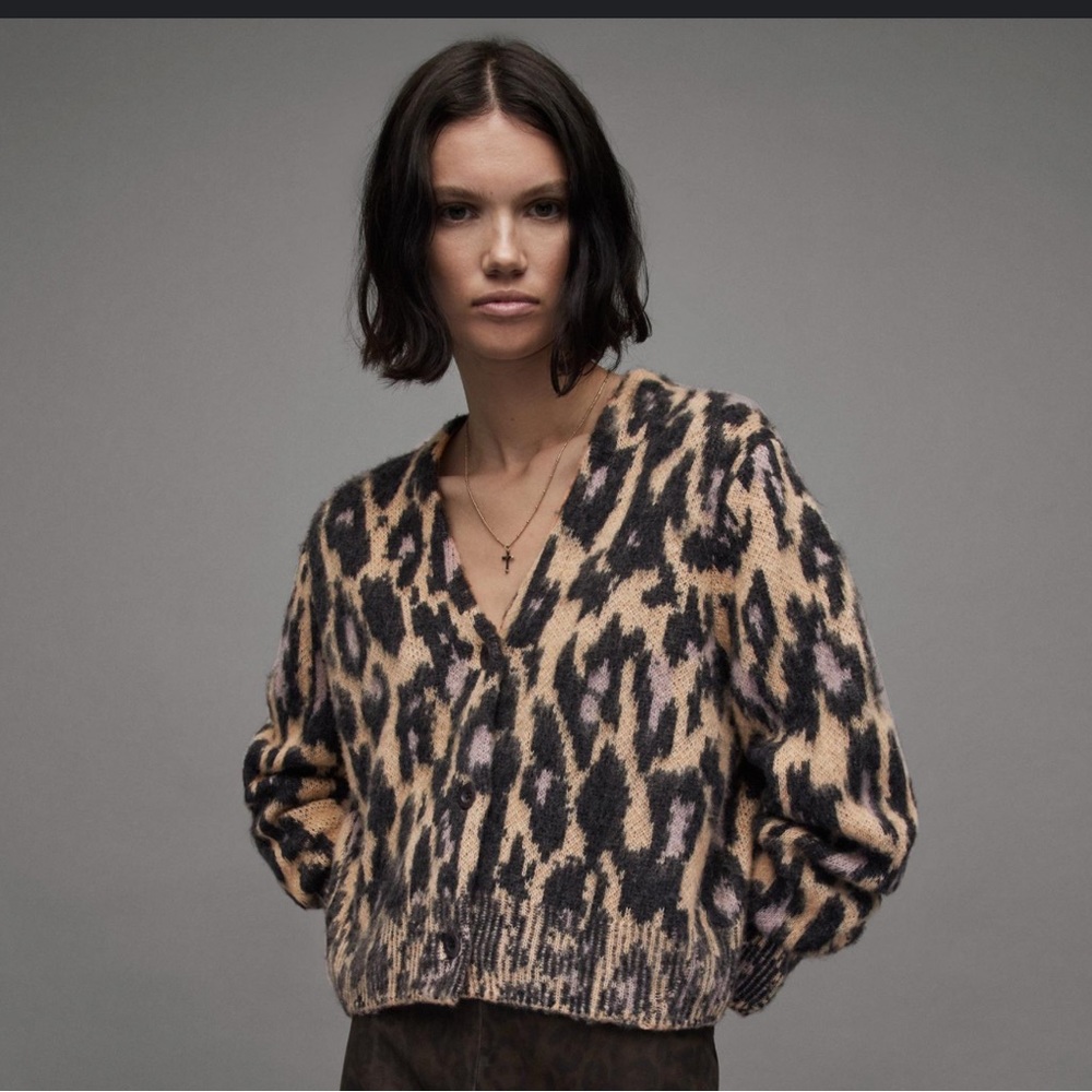 ALL SAINTS WICK ANITA CARDIGAN SWEATER